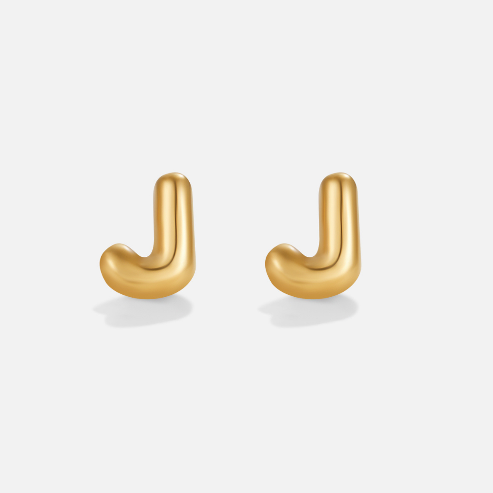 Boucles d’oreilles dorées bulles