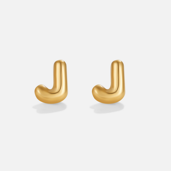 Boucles d’oreilles dorées bulles
