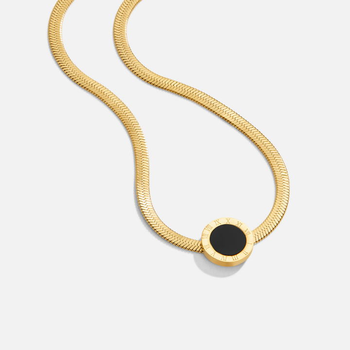 Collier Azalea Black s príveskom