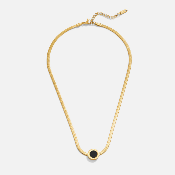 Collier Azalea Black s príveskom