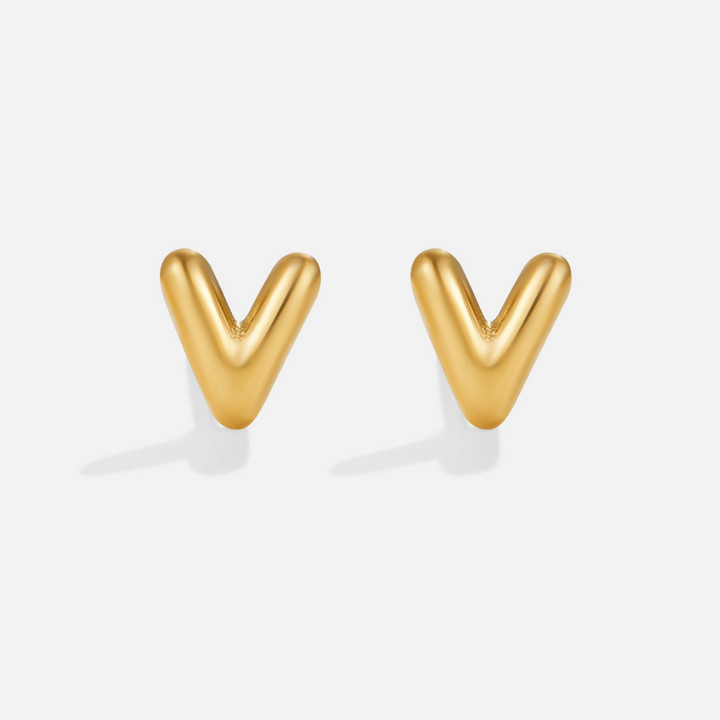 Boucles d’oreilles dorées bulles