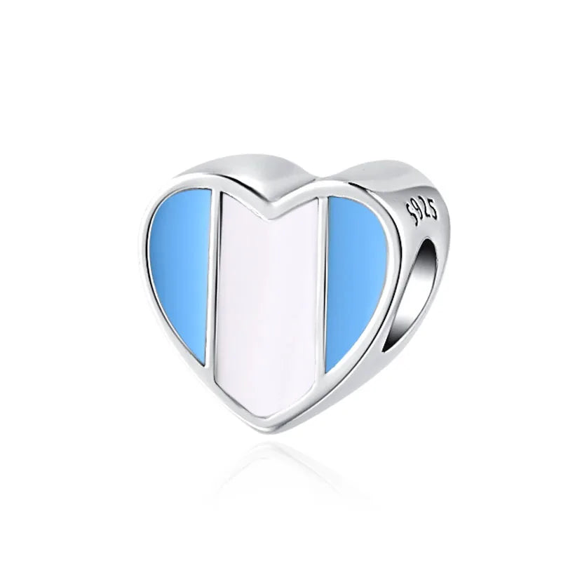 Charm Cœur Argentine – Maison Perle