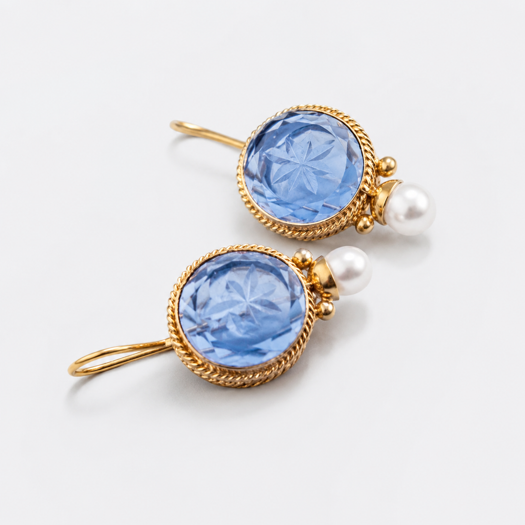Boucles d’oreilles perles élégantes