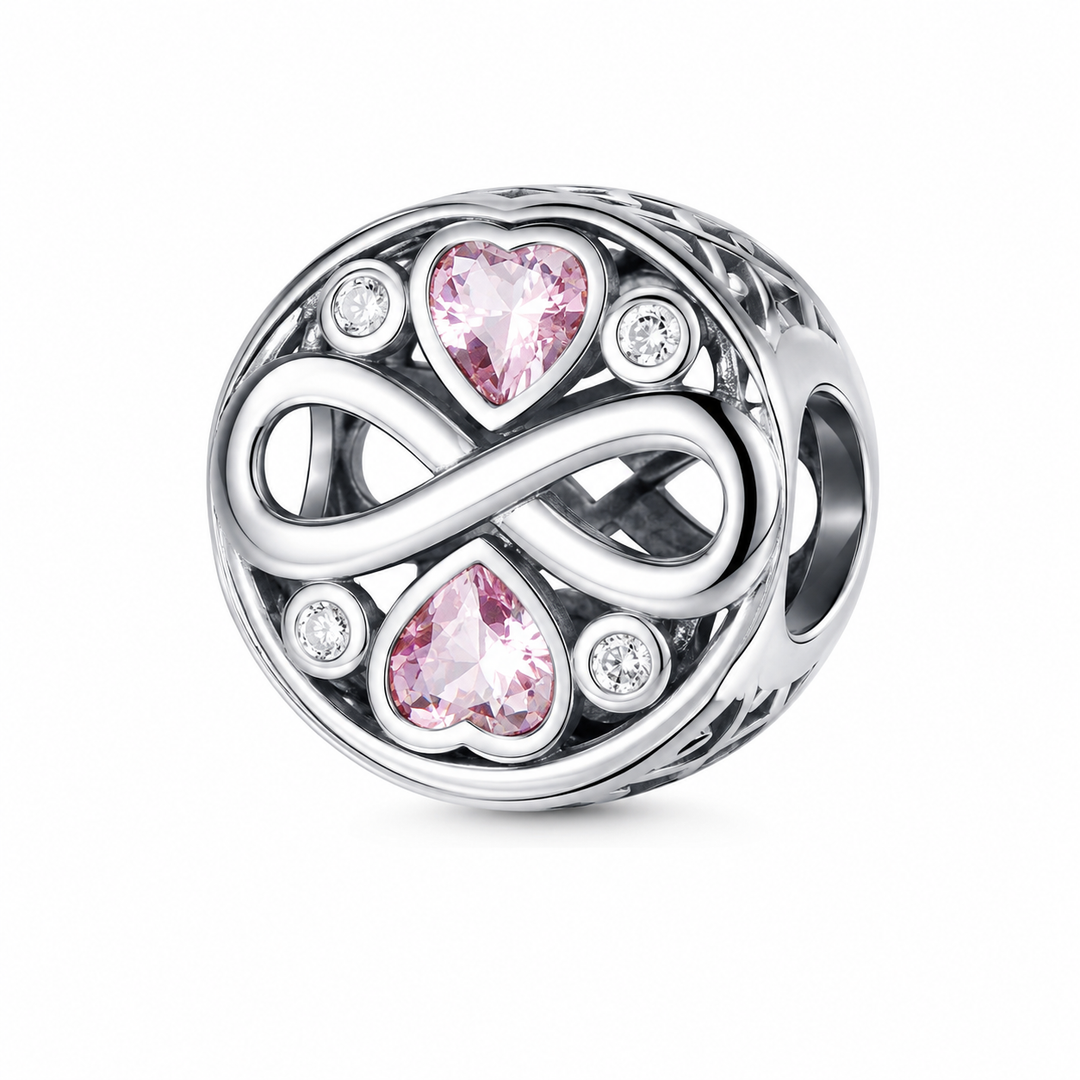 Charm Cœur Infini – Maison Perle