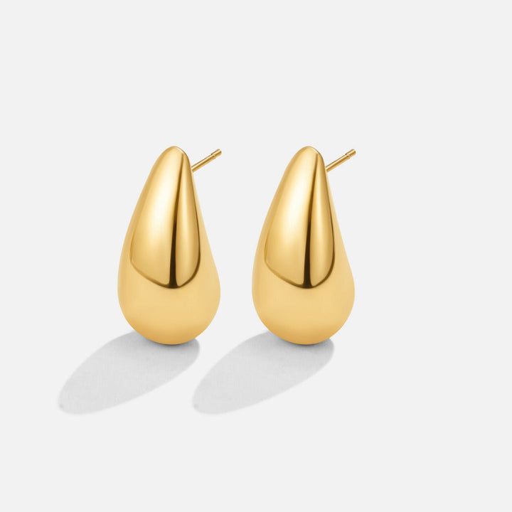 Boucles d’oreilles goutte Dakota dorées