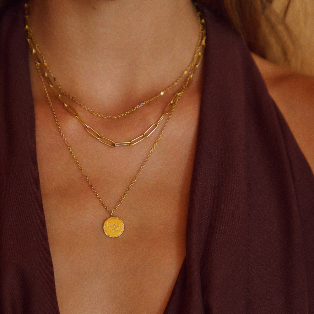 Geya Coin Collier multirang