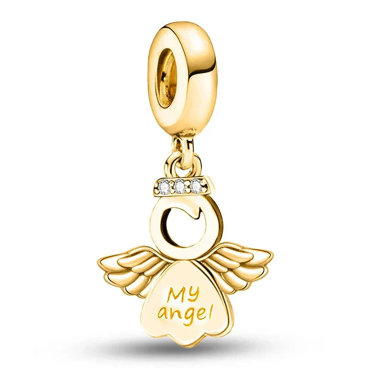 Charm Doré Mon Ange – Maison Perle