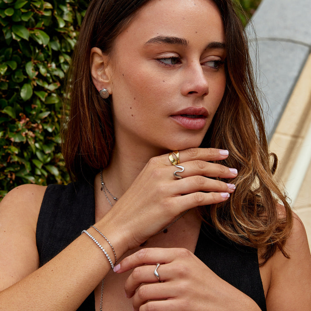 Bague dorée Penelope