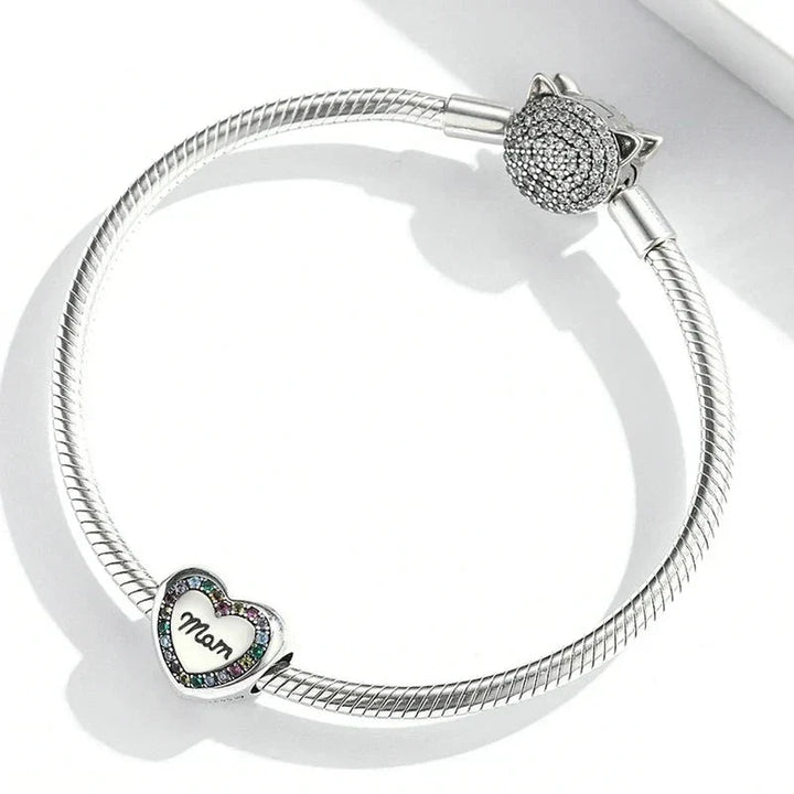 Charm Cœur Je t’aime Maman – Maison Perle