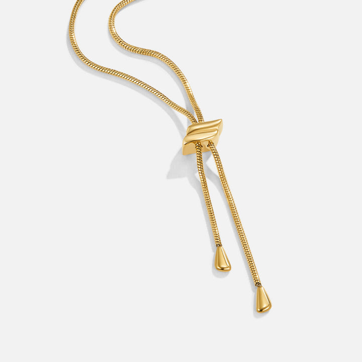 Lola 18K Doré Lariat collier