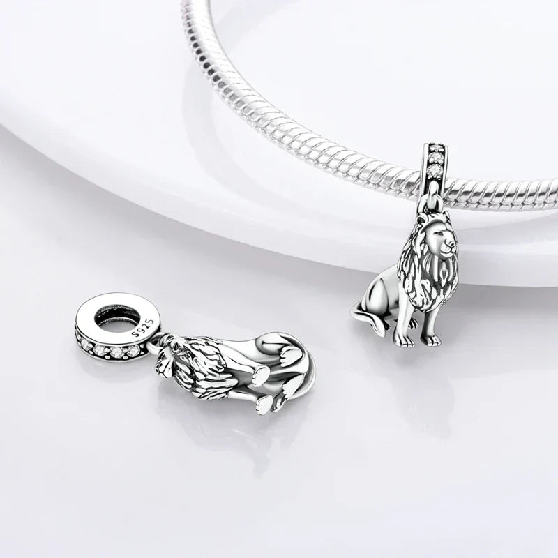 Charm Bouledogue en argent - Maison Perle