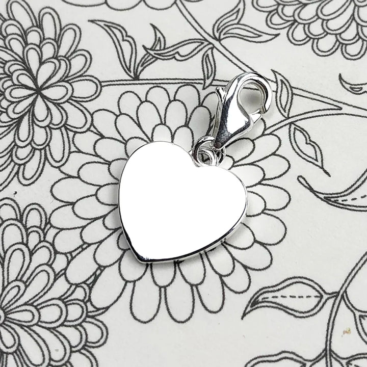 Charm Cœur en Argent – Maison Perle