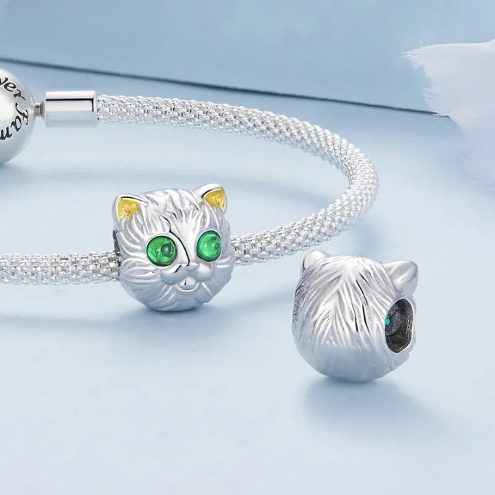 Charm Œil de chat - Maison Perle