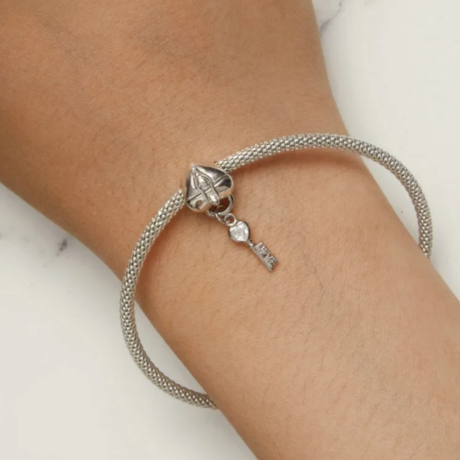 Charm Cœur et Clé – Maison Perle