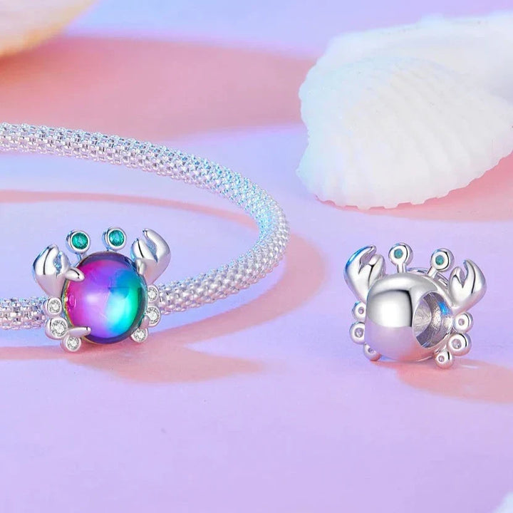Charm Crabe bleu - Maison Perle