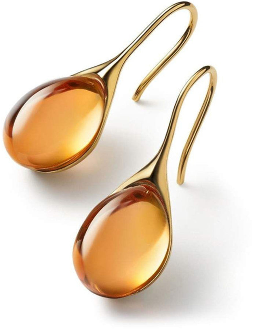 Boucles d’oreilles en cristal dorées et argentées