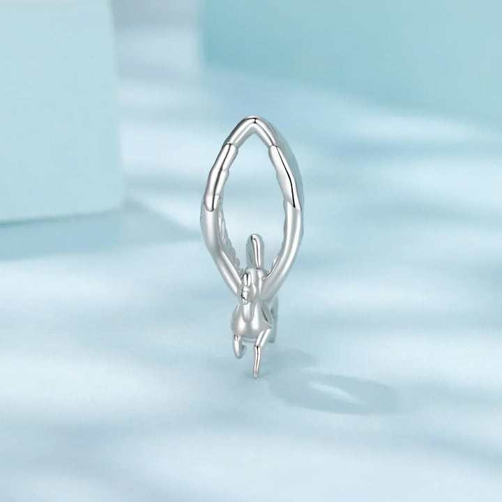 Charm Pégase en argent - Maison Perle