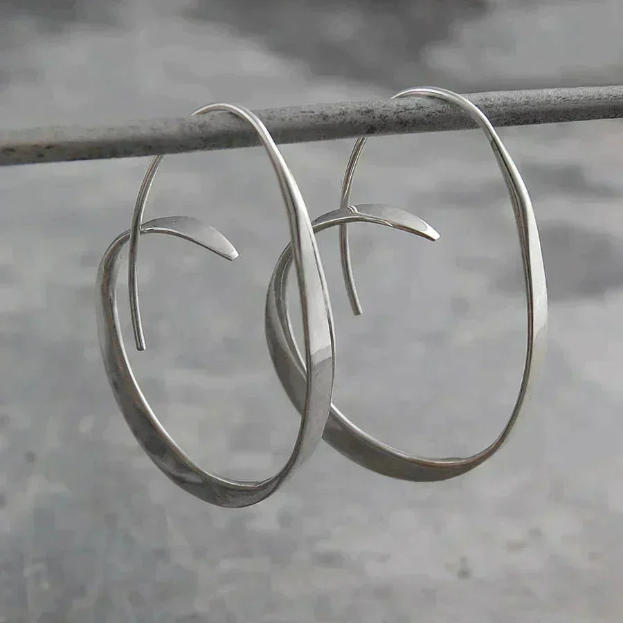 Boucles d’oreilles spirales