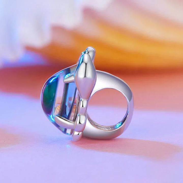 Charm Crabe bleu - Maison Perle