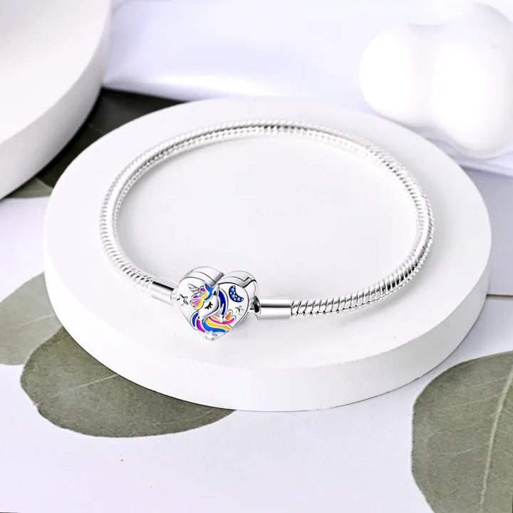 Bracelet avec Charm Licorne