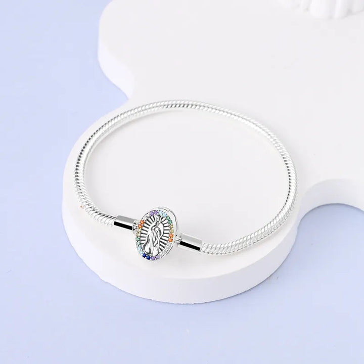 Bracelet avec Charm Vierge Marie
