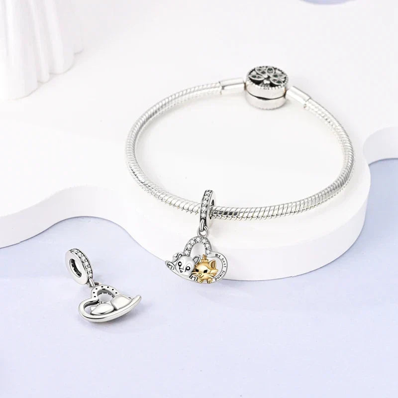Charm Chien et chat - Maison Perle