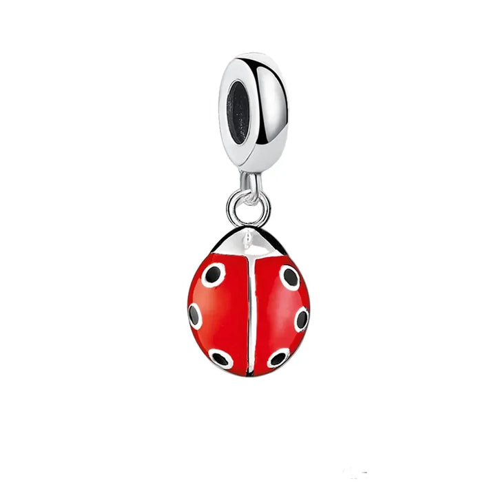 Charm Coccinelle rouge - Maison Perle