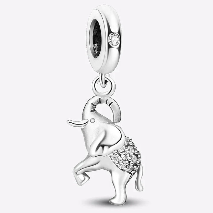 Charm Éléphant en argent - Maison Perle