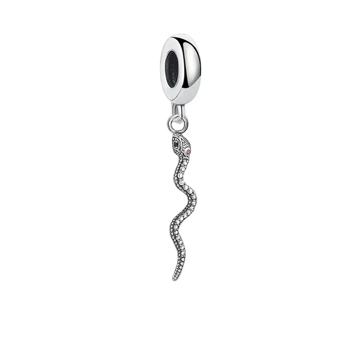 Charm Serpent en argent - Maison Perle