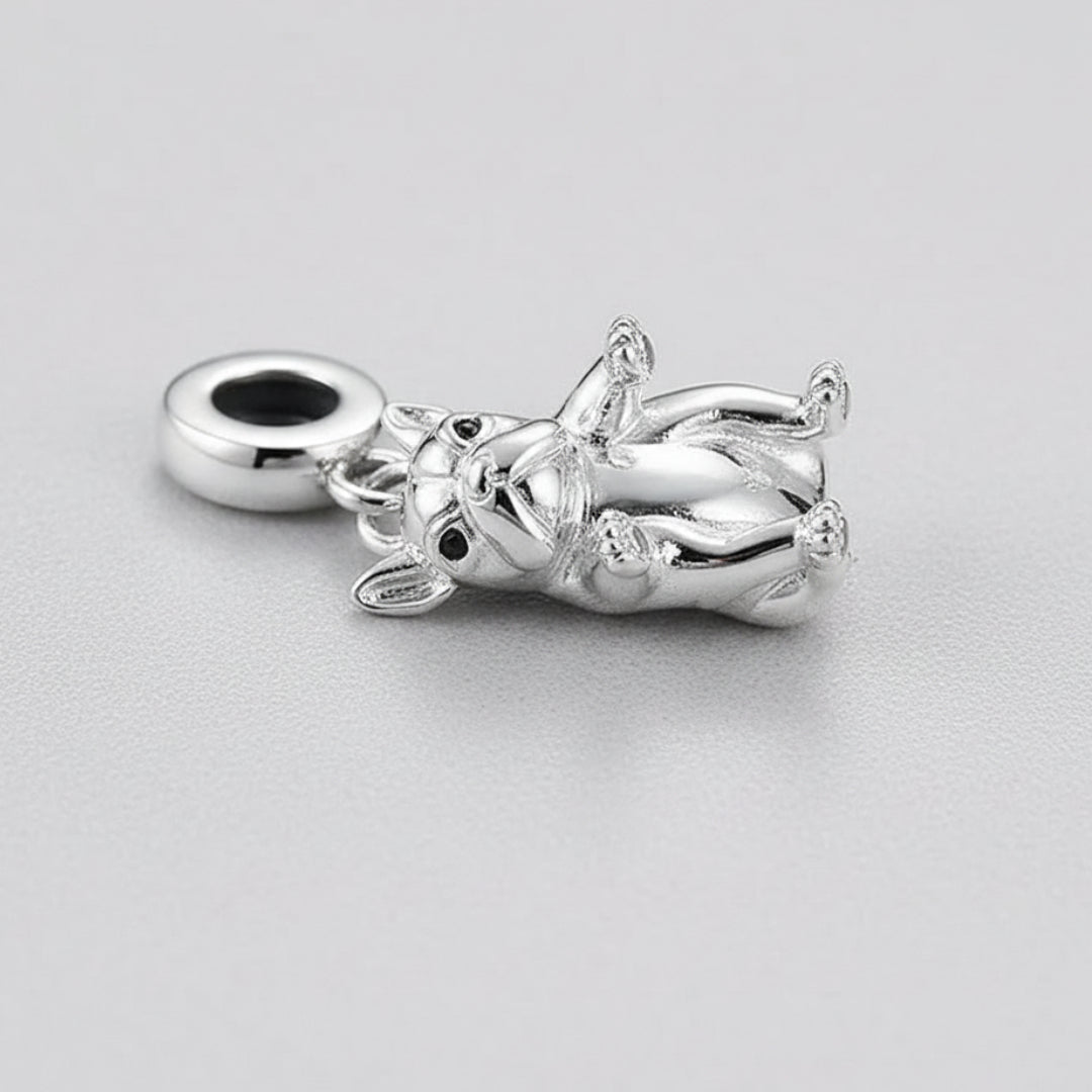 Charm Bouledogue français - Maison Perle