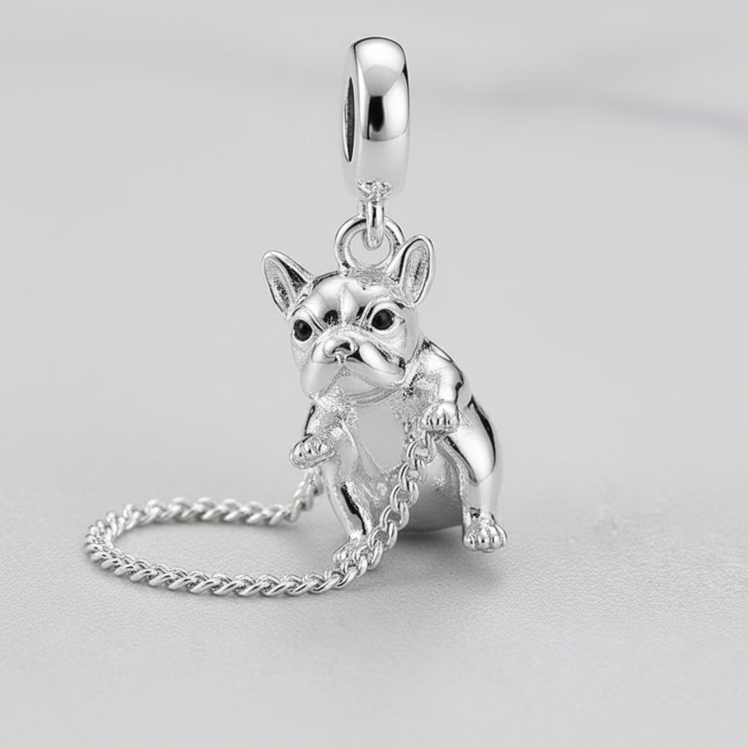 Charm Bouledogue français - Maison Perle