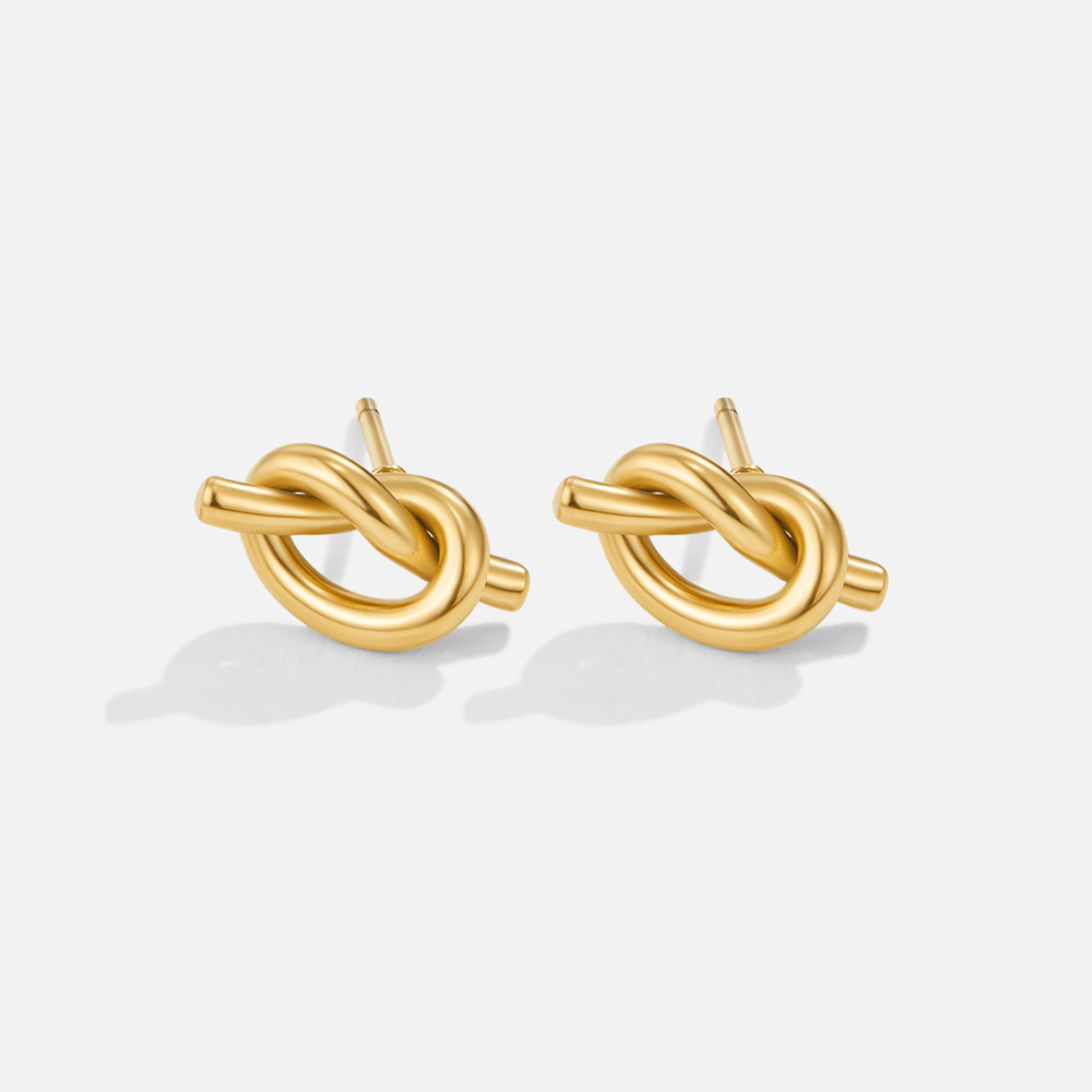 Boucles d’oreilles nœud Adela