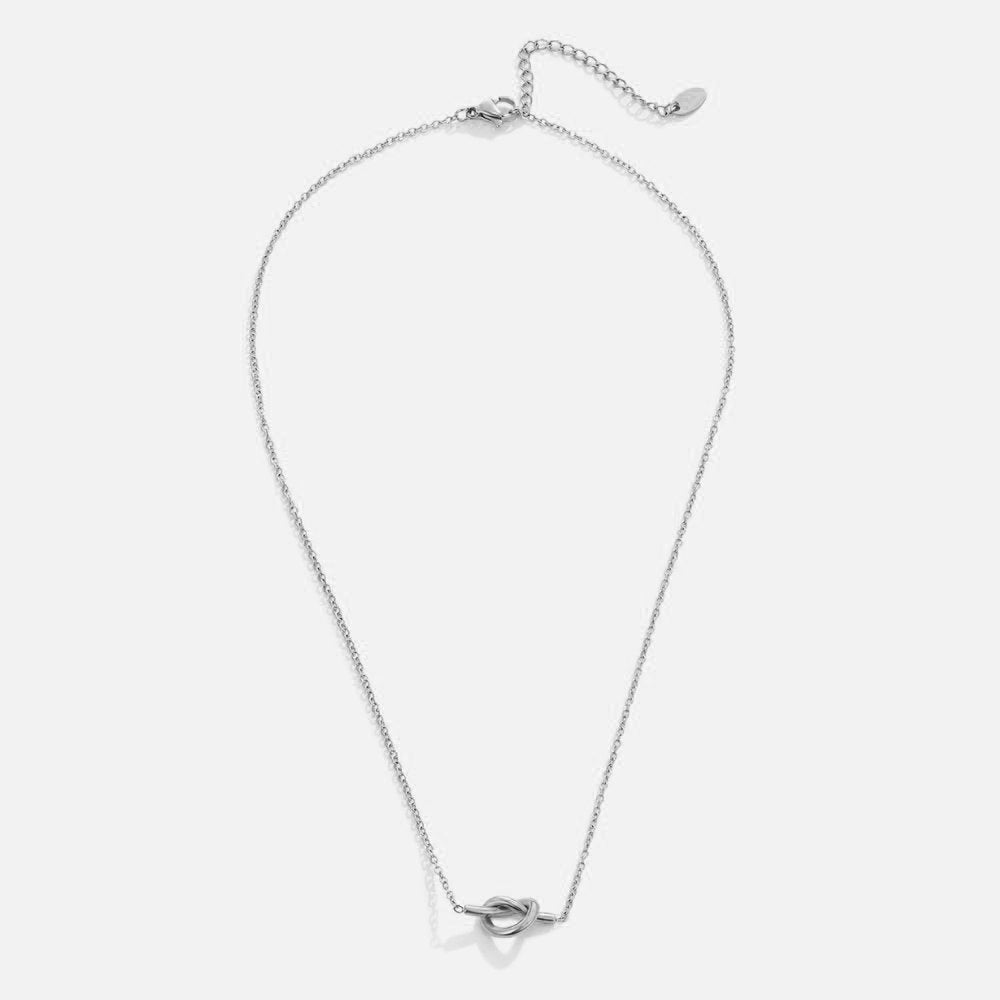Collier argenté Adela Knot