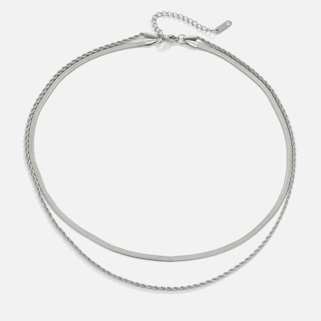 Alexandra Argenté collier multirang