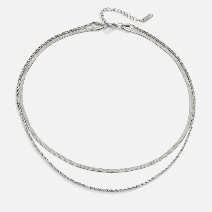 Alexandra Argenté collier multirang