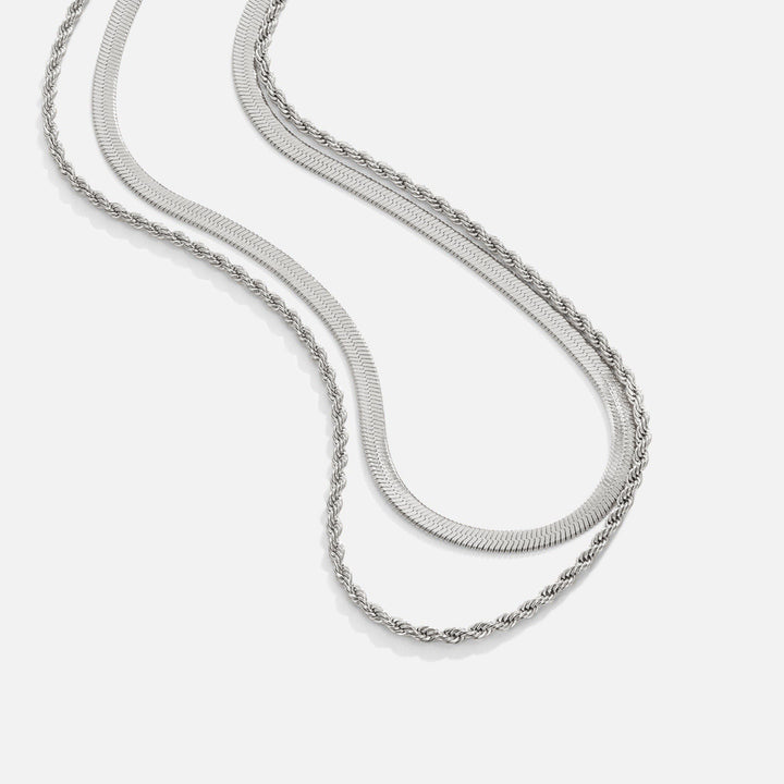 Alexandra Argenté collier multirang