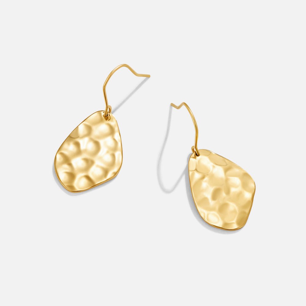 Boucles d’oreilles dorées Amaya à pampilles