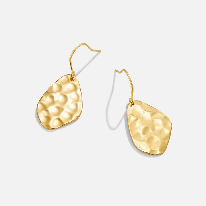 Boucles d’oreilles dorées Amaya à pampilles