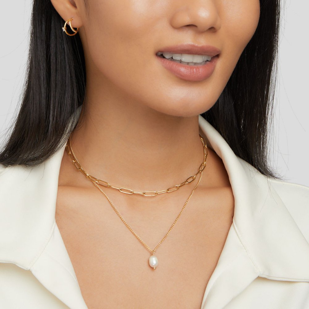 Angela Pearl Collier doré
