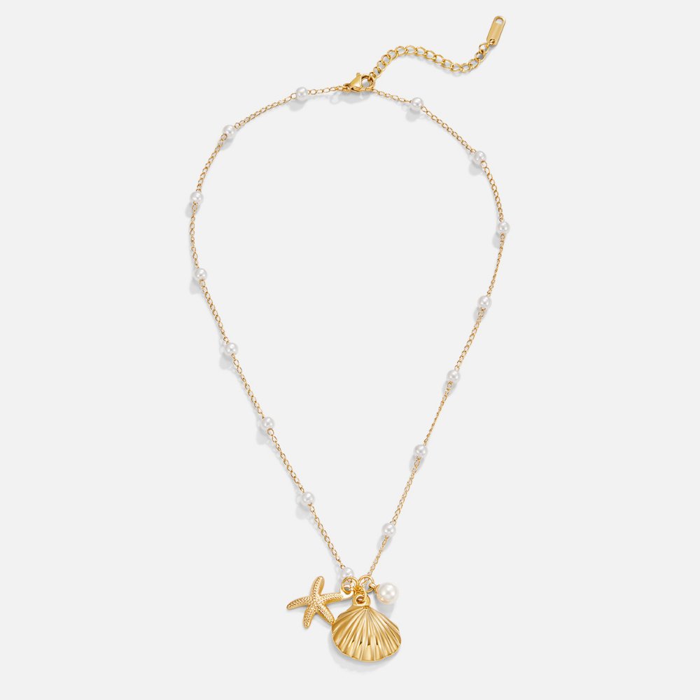 Collier s kúzlom mušle Aria