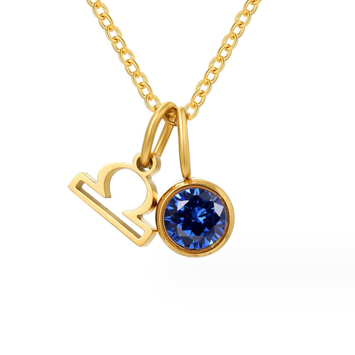 Astria zodiakálny collier s ružovým pierreom