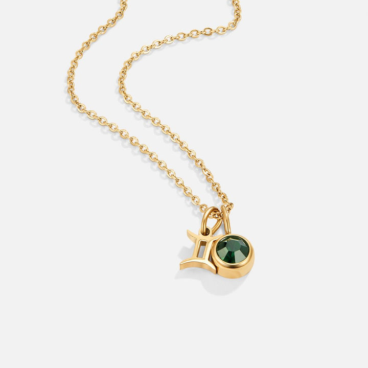 Astria zodiakálny collier s ružovým pierreom