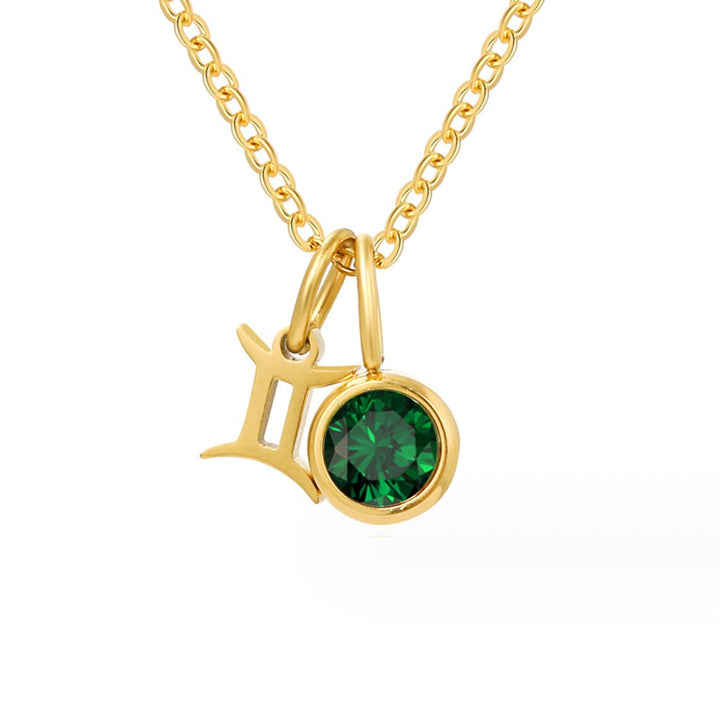 Astria zodiakálny collier s ružovým pierreom