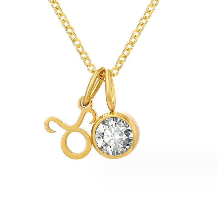 Astria zodiakálny collier s ružovým pierreom
