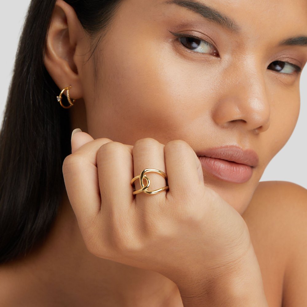 Bague Astrid dorée