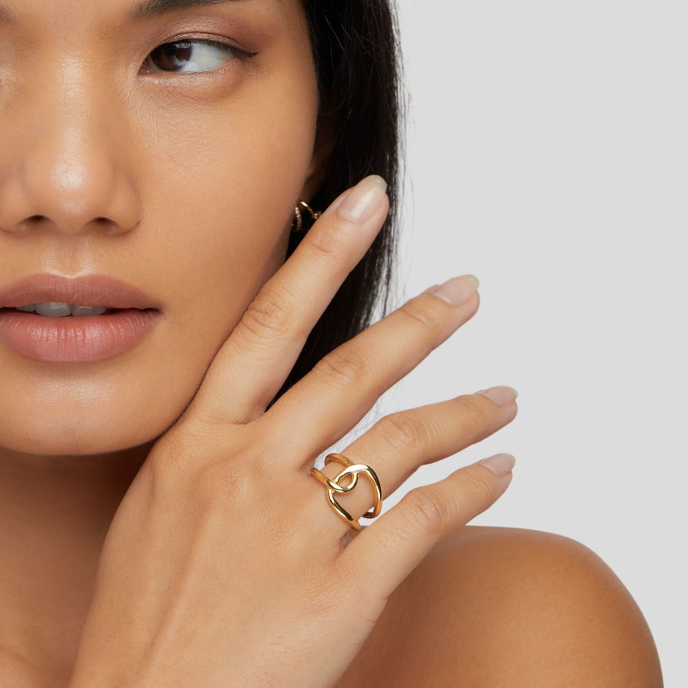 Bague Astrid dorée