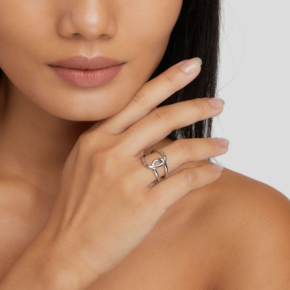 Bague Astrid argentée