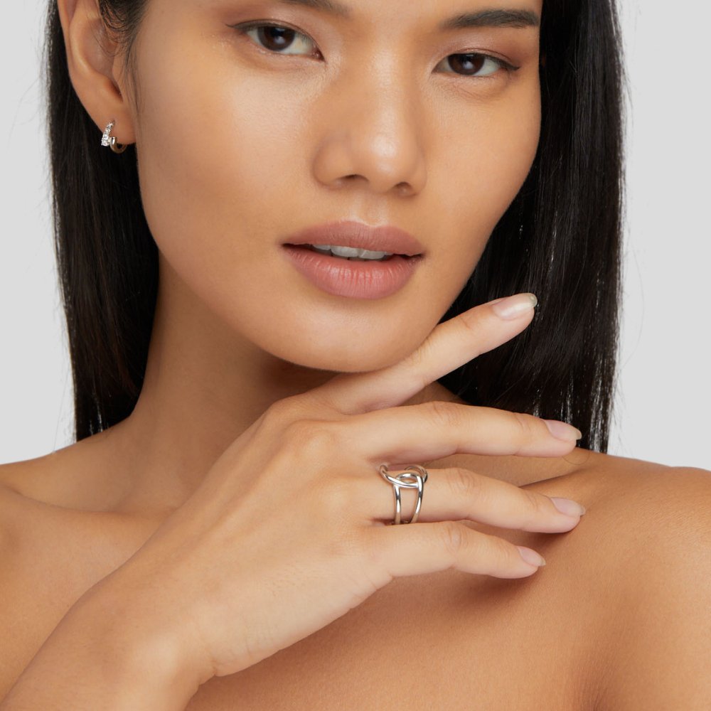 Bague Astrid argentée