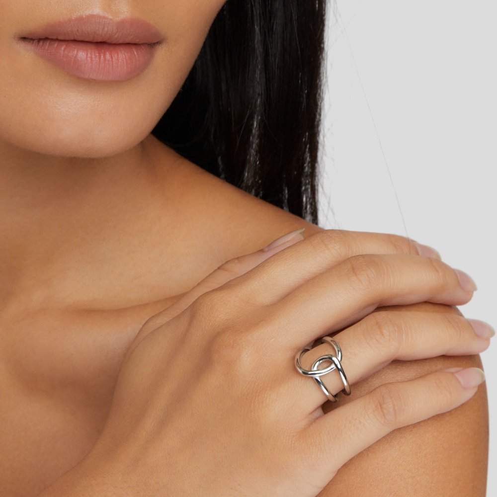 Bague Astrid argentée