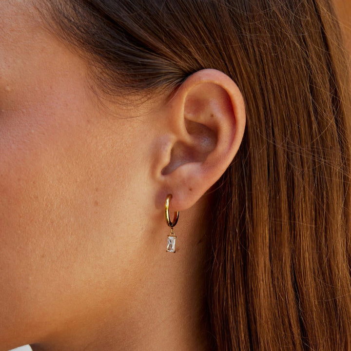 Boucles d’oreilles Avery en cristal